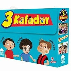Üç Kafadar 5 Kitap Set - Yaşar Bayraktar