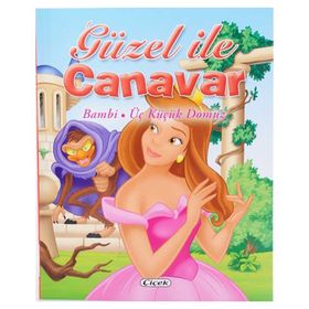 ÜÇ KLASIK MASAL GÜZEL VE CANAVAR, BAMBI, ÜÇ KÜÇÜK DOMUZ - KOLEKTIF