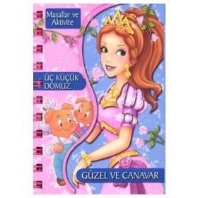 Üç Küçük Domuz - Güzel ve Canavar - Çiçek Komisyon