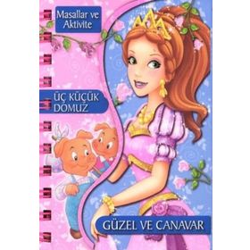 Üç Küçük Domuz - Güzel ve Canavar - Çiçek Komisyon