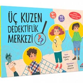 Üç Kuzen Dedektiflik Merkezi 10 Kitap Set - Erdem Çocuk Yayınları