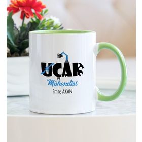 Uçak Mühendisi Kupa Bardak