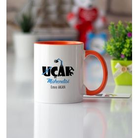 Uçak Mühendisi Kupa Bardak