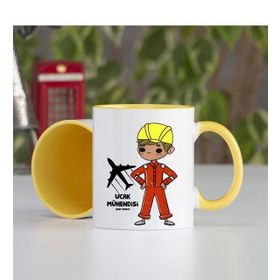 Uçak Mühendisi Kupa Bardak