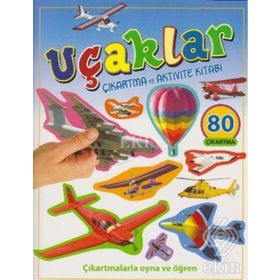 Uçaklar - Çıkartma ve Aktivite Kitabı - kollektif