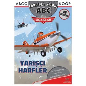 UÇAKLAR YARIŞÇI HARFLER ABC FAALIYET KITABI - KOLEKTIF