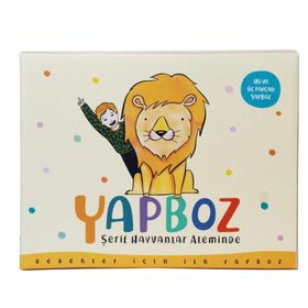 Uçan Kitap Şerif Hayvanlar Aleminde Bebekler İçin İlk Yapboz