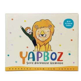 Uçan Kitap Şerif Hayvanlar Aleminde Bebekler İçin İlk Yapboz