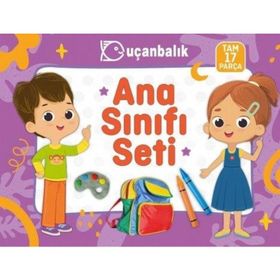 Uçanbalık Ana Sınıfı Seti 17 Parça - Tudem Yayınları