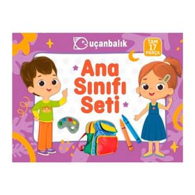 Uçanbalık Ana Sınıfı Seti 17 Parça - Tudem Yayınları