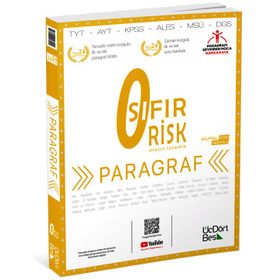 ÜçDörtBeş 2023 TYT Paragraf Sıfır Risk Soru Bankası Video Çözümlü