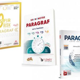 Üçdörtbeş 3D Limit Yayınları TYT Paragraf Soru Bankası 3 Büyükler Seti