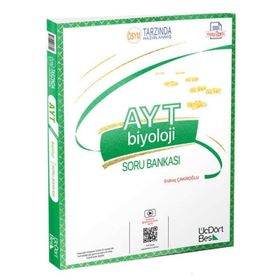 ÜçDörtBeş Yayınları 2023 Model AYT Biyoloji Soru Bankası