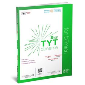Üçdörtbeş Yayınları - 2023 TYT Fen Bilimleri 25'li Fen Deneme