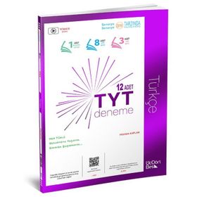 ÜçDörtBeş Yayınları 2023 TYT Türkçe 12'li Deneme