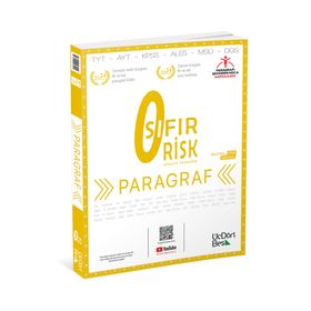 ÜçDörtBeş Yayınları 2024 Paragraf Sıfır Risk Soru Bankası