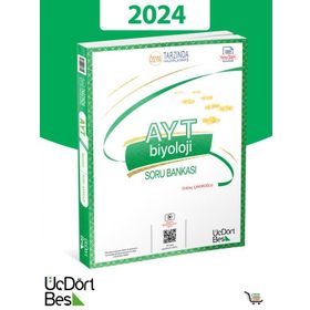 ÜçDörtBeş Yayınları 345 Ayt Biyoloji Soru Bankası 2022