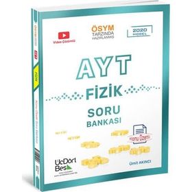 ÜçDörtBeş Yayınları AYT Fizik Soru Bankası