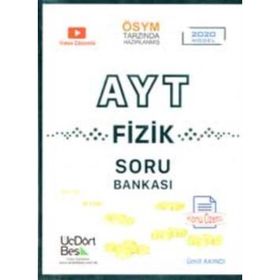 ÜçDörtBeş Yayınları AYT Fizik Soru Bankası