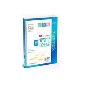 ÜçDörtBeş Yayınları TYT 12 Adet Matematik Deneme