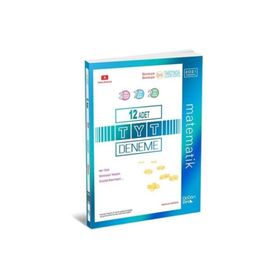 ÜçDörtBeş Yayınları TYT 12 Adet Matematik Deneme