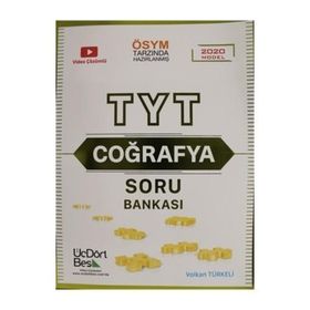Üçdörtbeş Yayınları TYT Coğrafya Soru Bankası