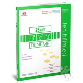 ÜçDörtBeş Yayınları TYT Fen Bilimleri 25 Deneme Video Çözümlü