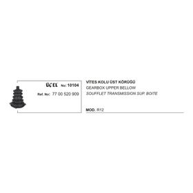 Üçel 10104 Renault R12 Vites Kol Körüğü