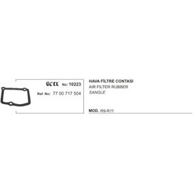 Üçel 10223 Renault R9 Hava Filtre Contası