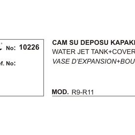 Üçel 10226 Renault R9 Cam Yıkama Su Deposu