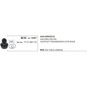 Üçel 10407 Renault Espace İç Aks Körüğü