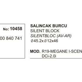 Üçel 10458 Renault R19 Salıncak Burcu