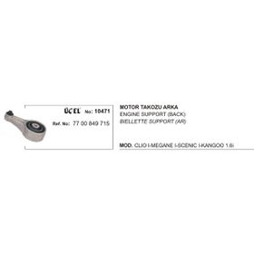 Üçel 10471 Renault Megane Clio Megane Scenic Kango Arka Motor Takozu