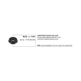 Üçel 10484 Renault Clio Amortisör Takozu