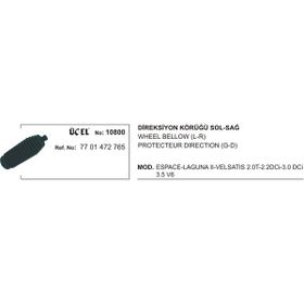 Üçel 10800 Renault Laguna Direksiyon Körüğü