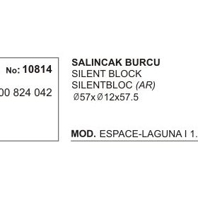 Üçel 10814 Renault Laguna Salıncak Burcu