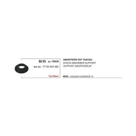 Üçel 10830 Renault Laguna Üst Amortisör Takozu