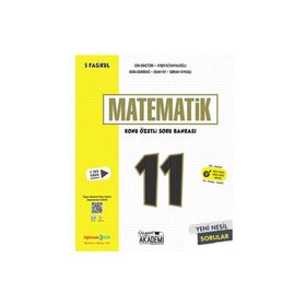 Üçgen Akademi 11. Sınıf Matematik Konu Özetli 5 Fasikül Soru Bankası