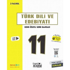 Üçgen Akademi 11. Sınıf Türk Dili ve Edebiyatı Konu Özetli Soru Bankası
