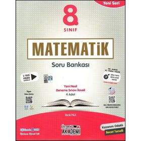 Üçgen Akademi 8. Sınıf Matematik Yeni Seri Soru Bankası