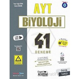 Üçgen Akademi Ayt Biyoloji 1. Dönem 41 Deneme