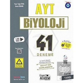 Üçgen Akademi Ayt Biyoloji 1. Dönem 41 Deneme