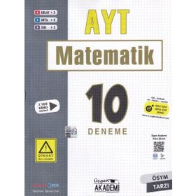 Üçgen Akademi AYT Matematik 10'lu Deneme Sınavı