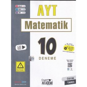 Üçgen Akademi AYT Matematik 10'lu Deneme Sınavı