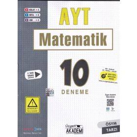 Üçgen Akademi AYT Matematik 10'lu Deneme Sınavı