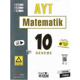 Üçgen Akademi AYT Matematik 10'lu Deneme Sınavı