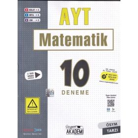 Üçgen Akademi AYT Matematik 10'lu Deneme Sınavı