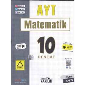 Üçgen Akademi AYT Matematik 10'lu Deneme Sınavı
