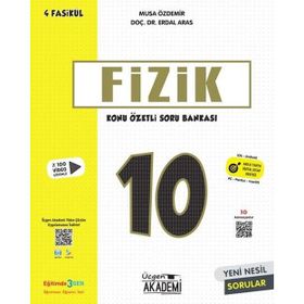 Üçgen Akademi Lise 10. Sınıf Fizik Konu Özetli Soru Bankası 4 Fasikül