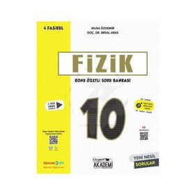 Üçgen Akademi Lise 10. Sınıf Fizik Konu Özetli Soru Bankası 4 Fasikül